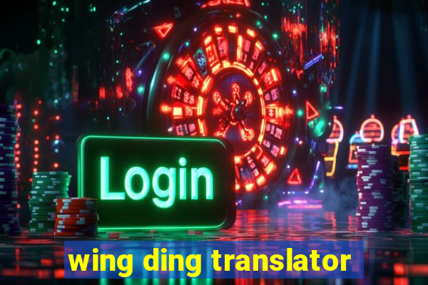 wing ding translator